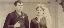Maternal Grandparents Swan and Mathilda Berg - 1886